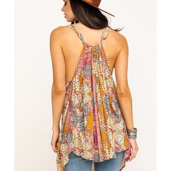 NWT Free People Count Me In Trapeze Top - Picture 3 of 11